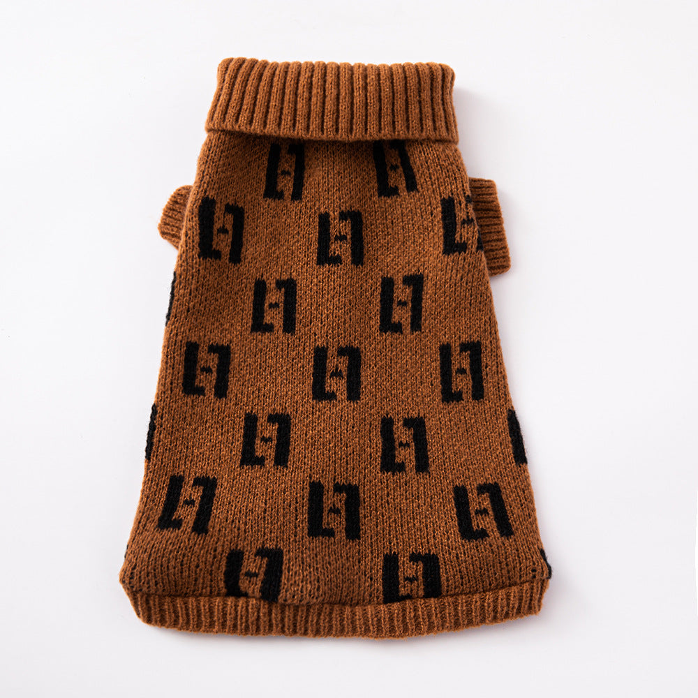 Why Your Pet Needs the Costume High Collar Fashionable Pet Sweater